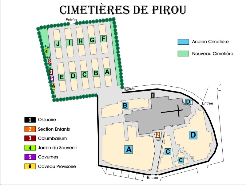 Photo du cimetière de Pirou