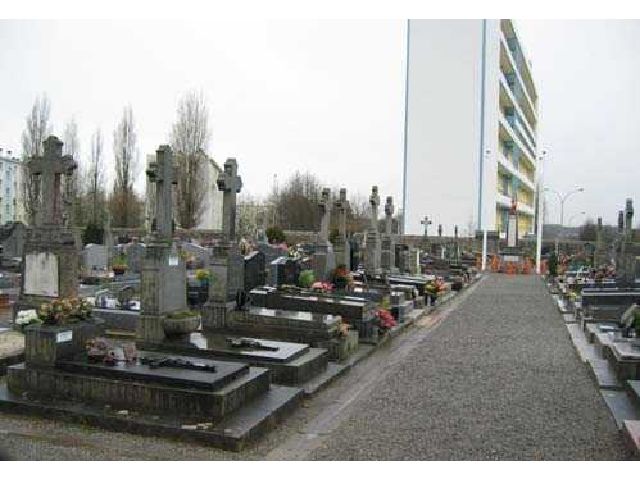 Vue d'ensemble du cimetière